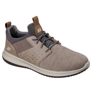 Skechers DELSON CAMBEN Men's Slip-on Taupe Sneaker